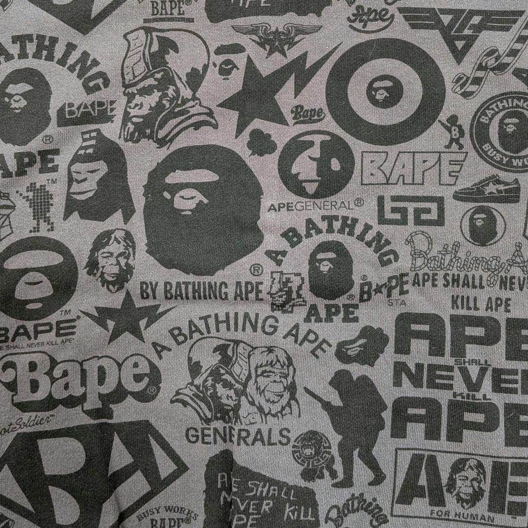 A BATHING APE　ダブルジップパーカー　レディース　エイプ　BAPE