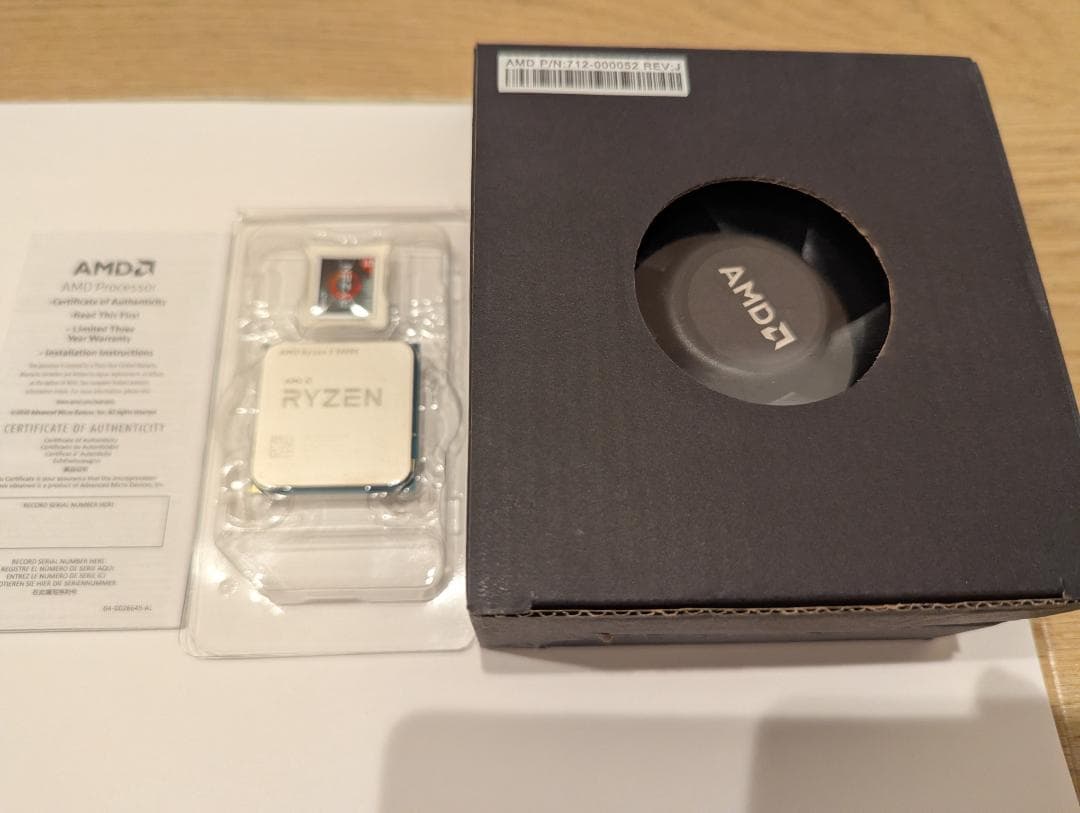 ★ AMD Ryzen 5 5600G（開封済み・未使用）