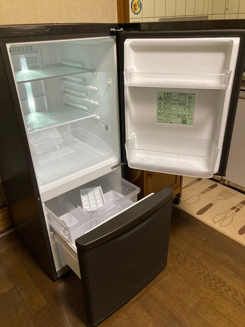 Panasonic 2ドア冷蔵庫 ブラック　2022年製