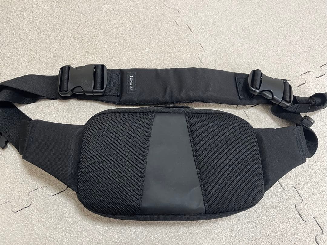 POMULU 2way ヒップシートブラック