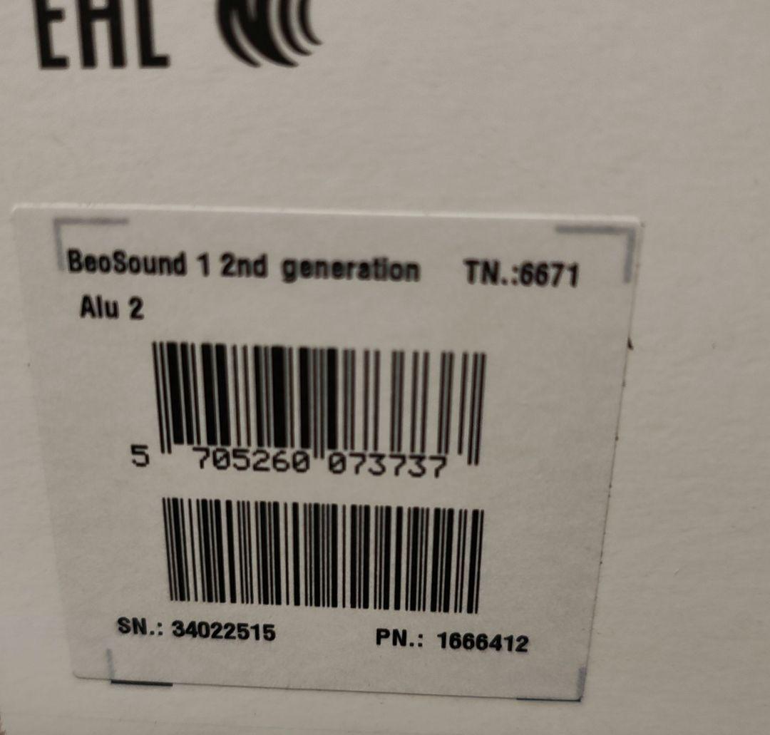 Bang & Olufsen バング&オルフセン Beosound 1 ビオワン