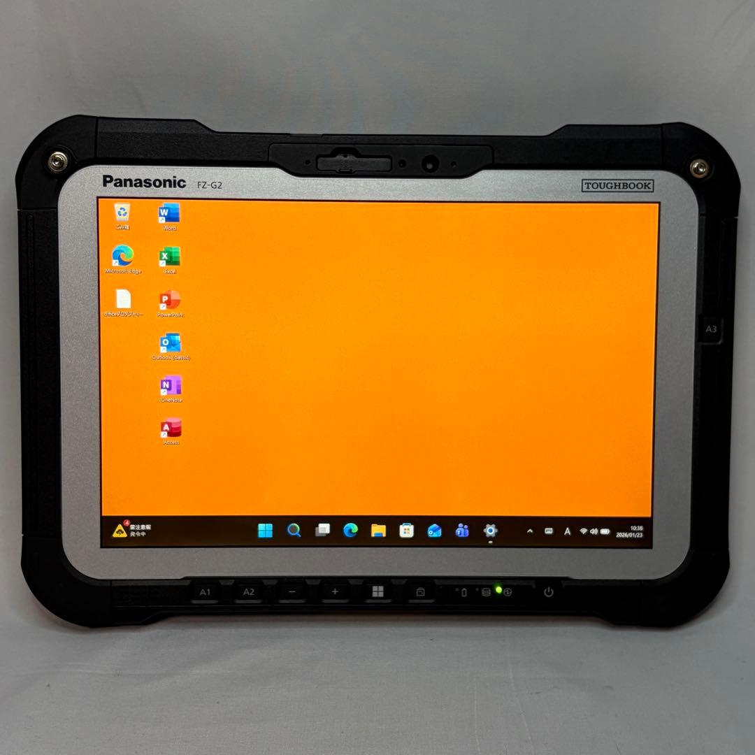 美品 TOUGHBOOK FZ-G2 第10世代 i5 8GB 256 オフィス