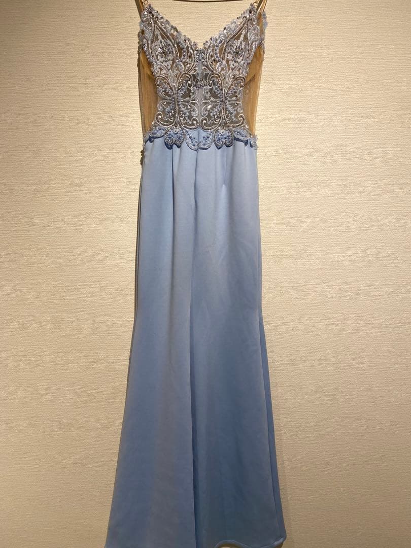 エンジェルアール　ロングドレス　キャバドレス sugar サックス