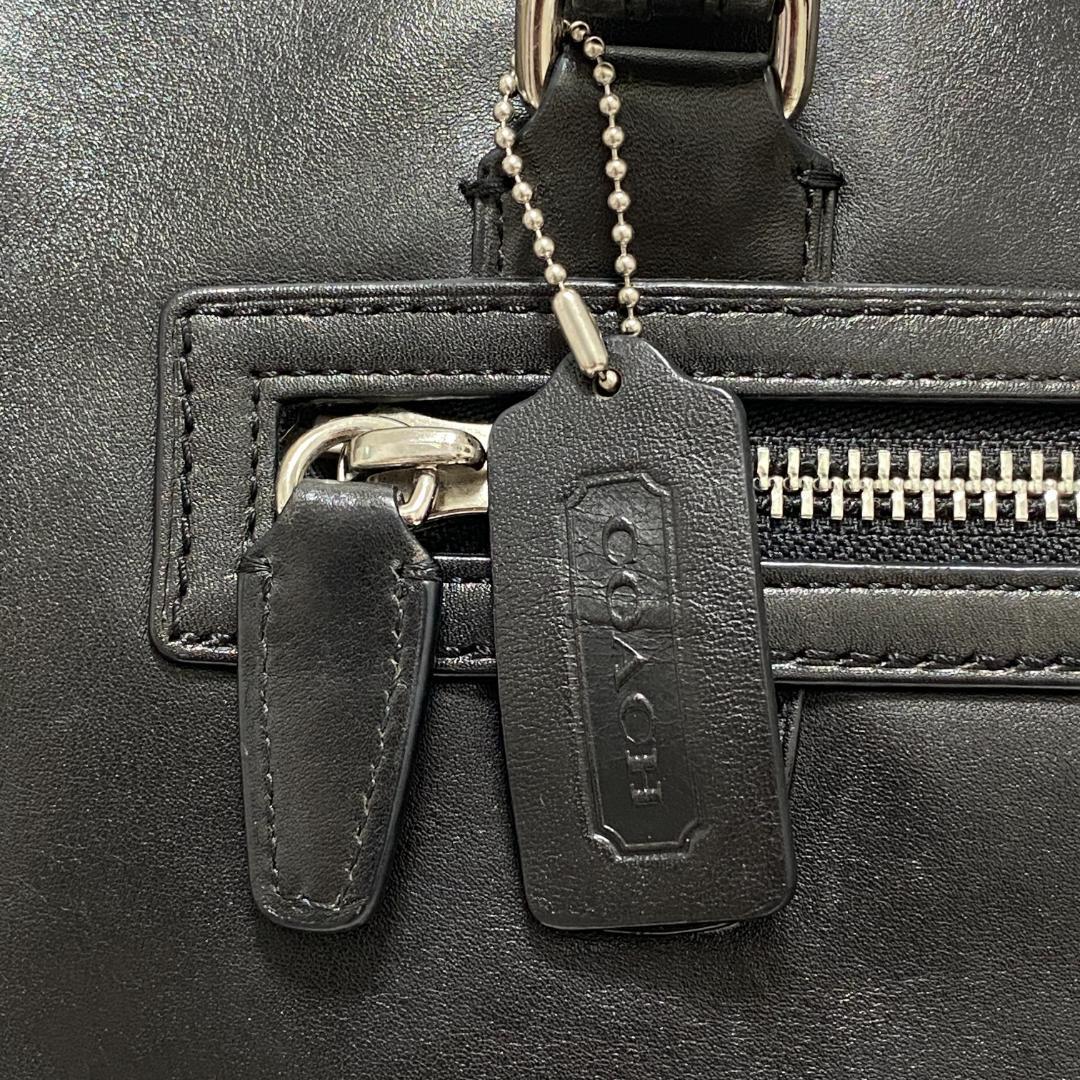 COACH コーチ トートバック ビジネスバック大容量レザー ブラック19924