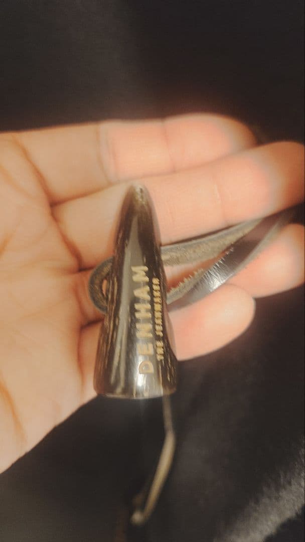 DENHAM ダッフルコート　黒　美品