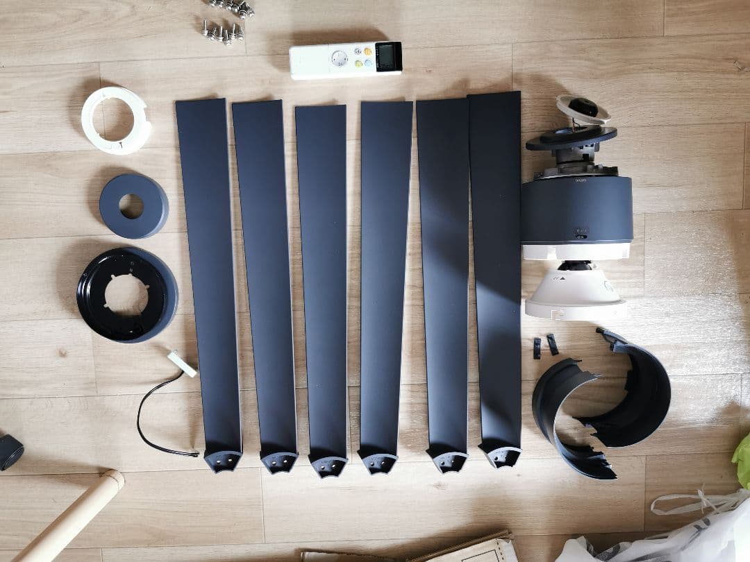 WF247 オーデリック シーリングファン 6枚羽根 グレー