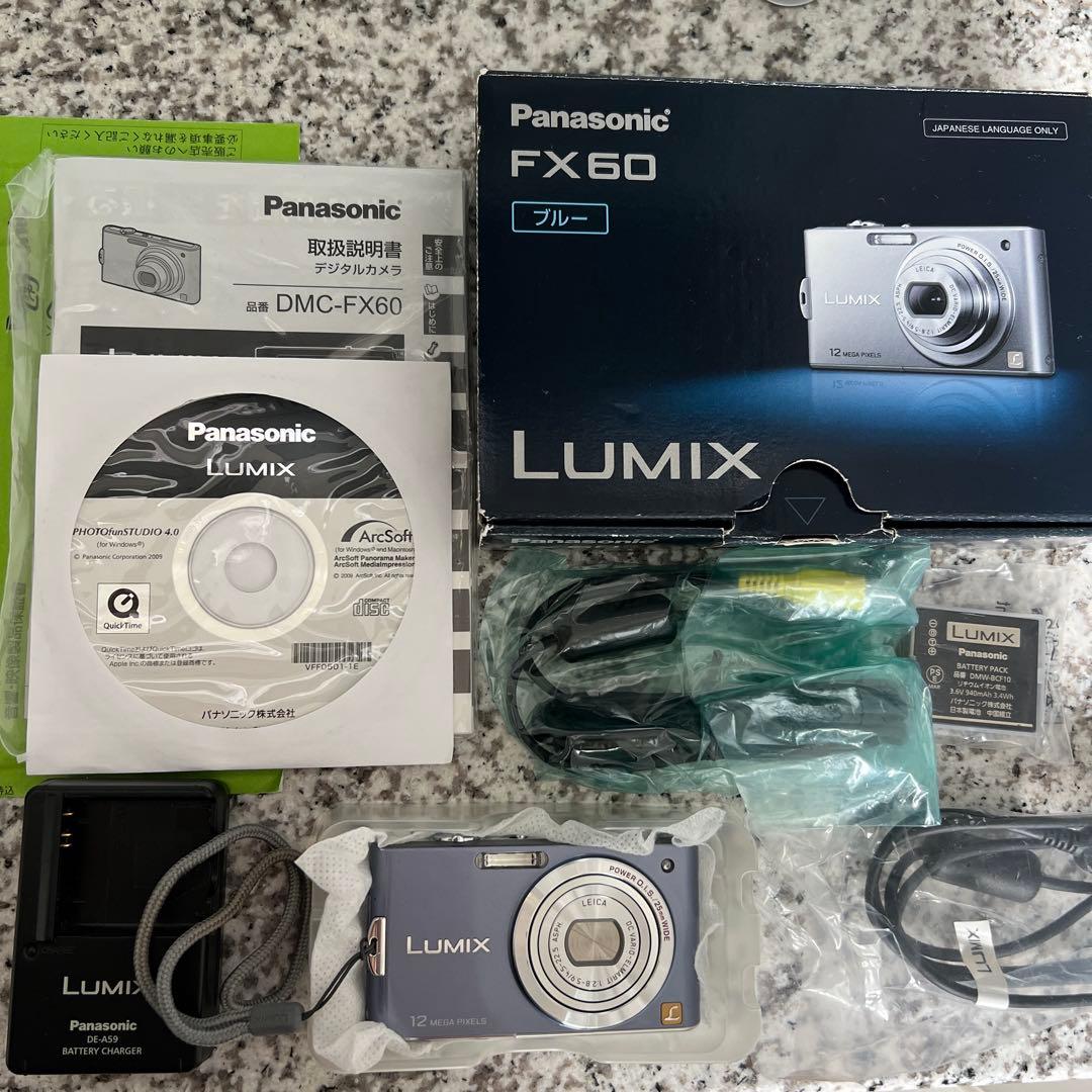 【✨極美品✨】 Panasonic DMC-FX60 ブルー
