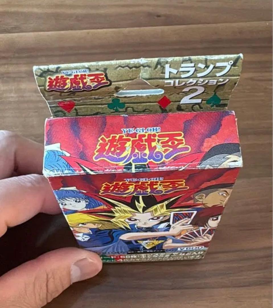 遊戯王 トランプコレクション2 　開封済み品。キラカード4枚