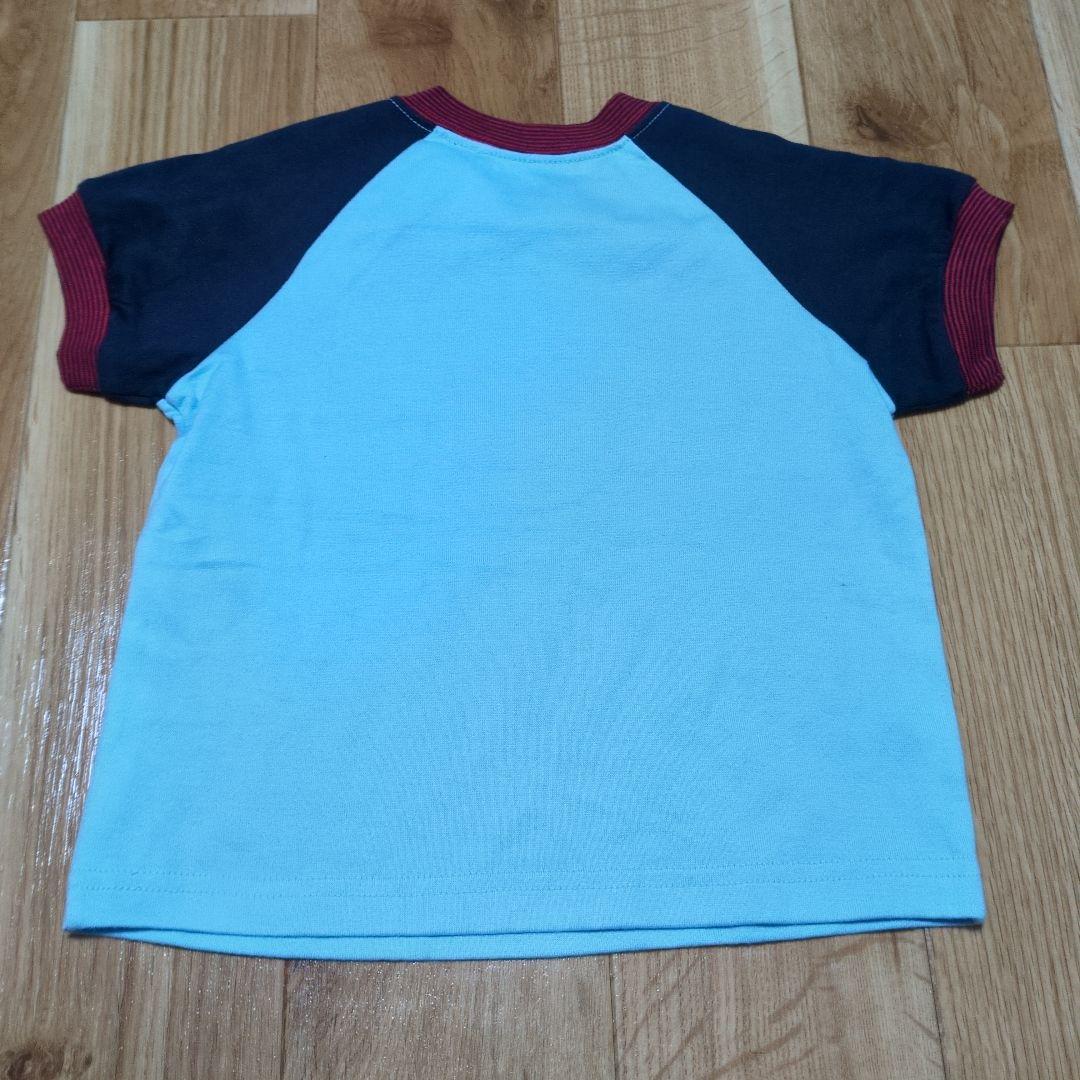 PINGU デニムロンパース・Tシャツ　サイズ90 ピングー