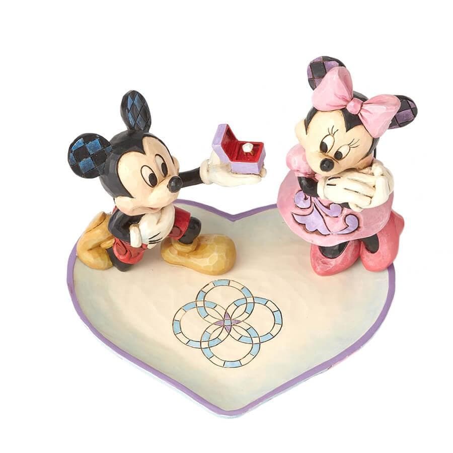 新品【Disney Traditions】ミッキー＆ミニー リングディッシュ