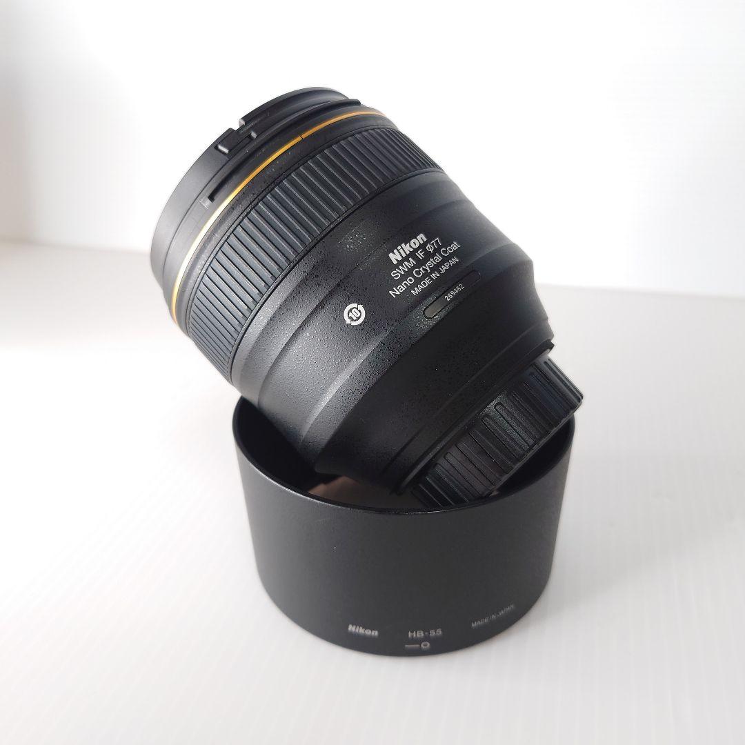 【 美品 】Nikon AF-S 85mm F1.4G 単焦点レンズ