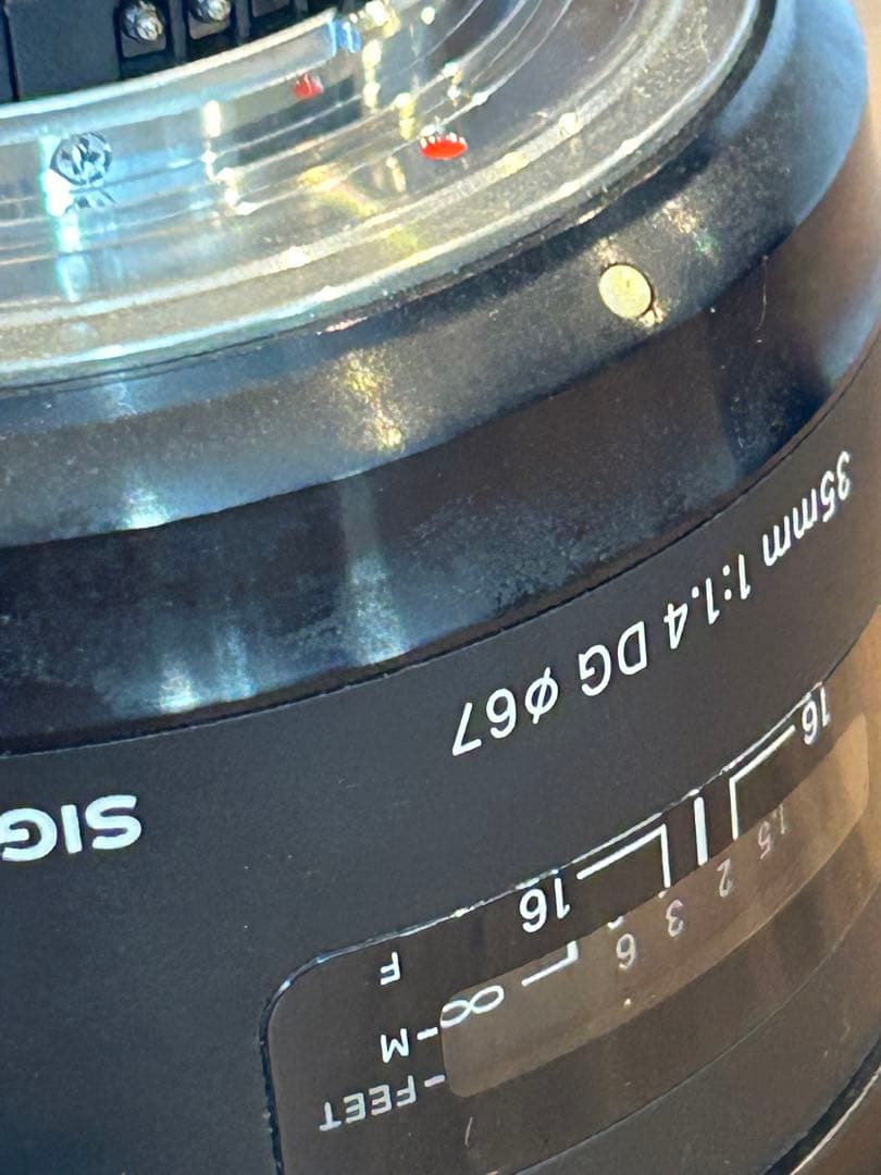 SIGMA 35mm F1.4 DG レンズ 67mm