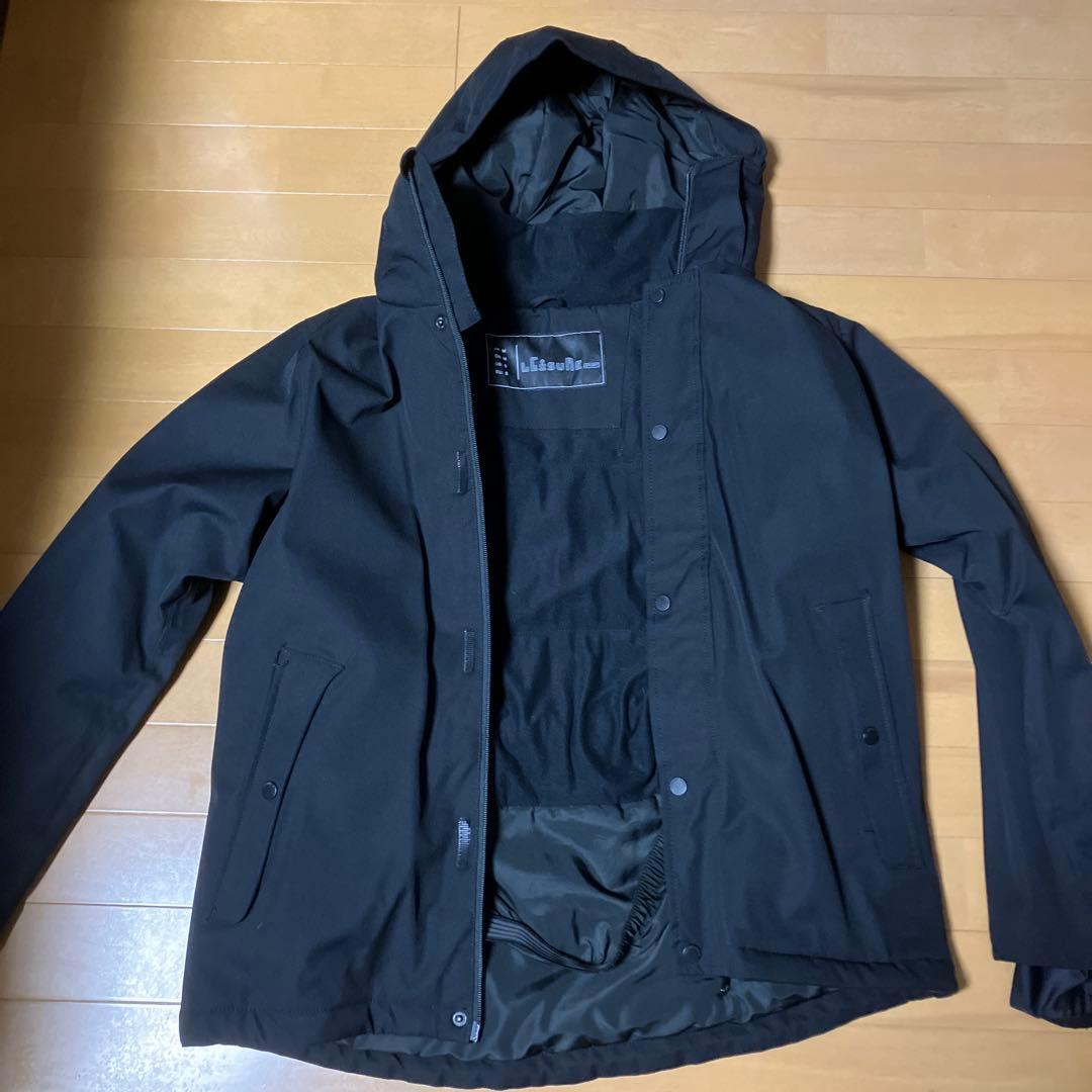 黒のスノーボードウェア（女性用）　上下セット　M