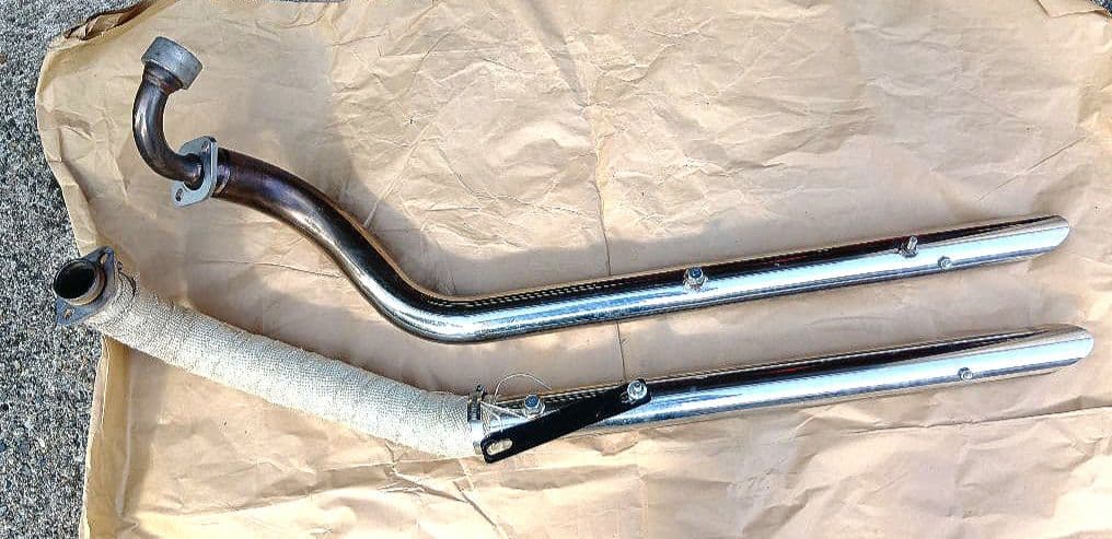 ヤマハ　ドラックスター400 クラシック インジェクション　マフラー　2010~