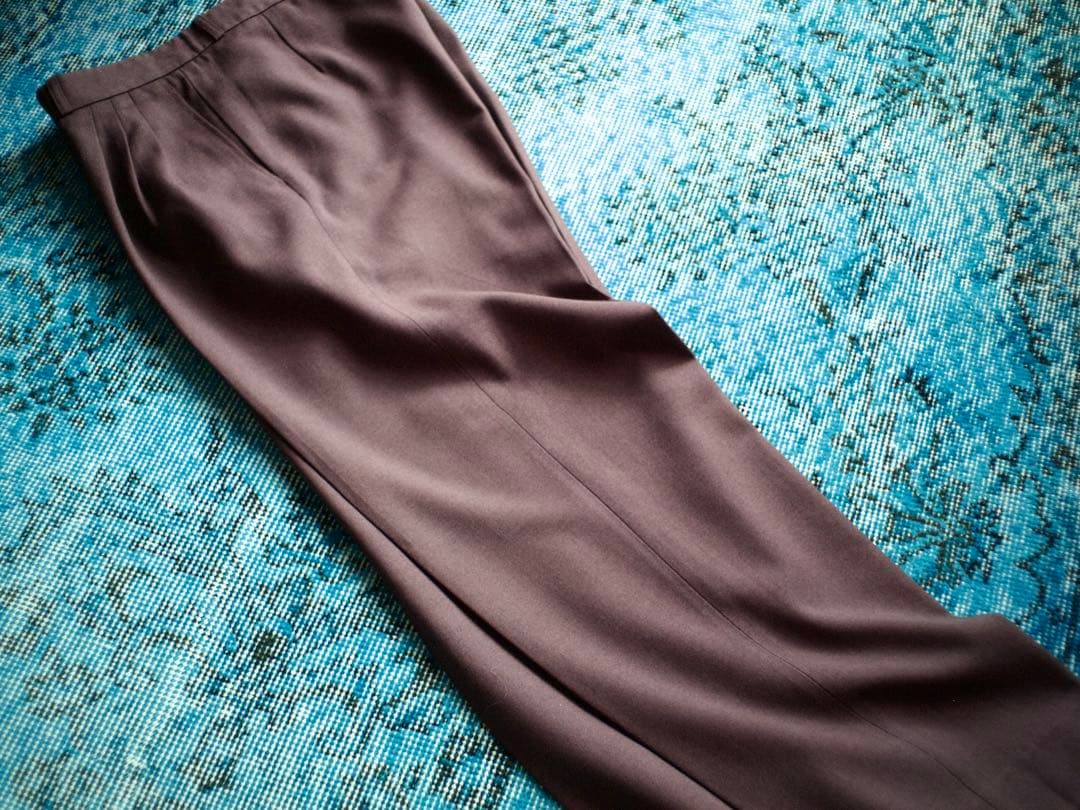 パンツ 80s 90s EURO \"MUNDI\" 3-tuck trousers