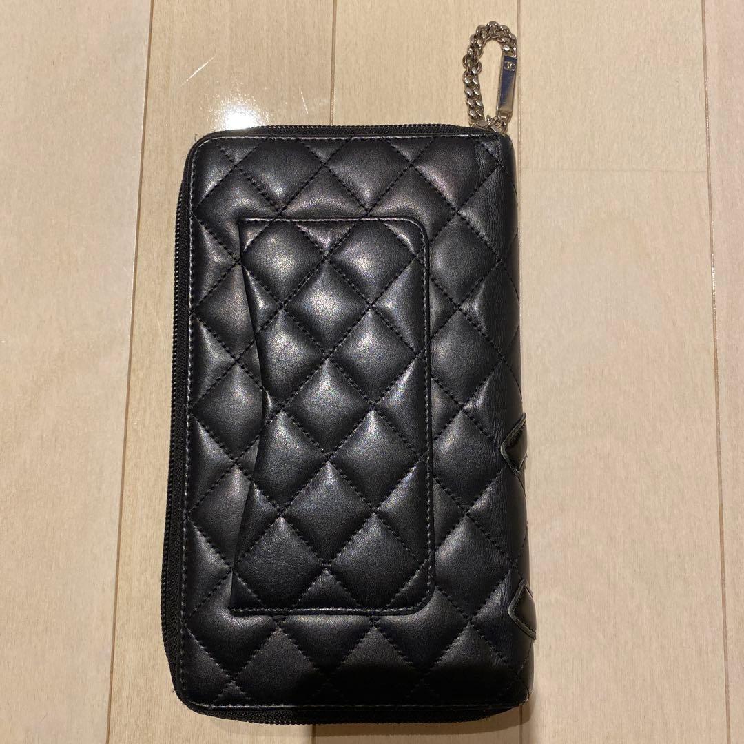 CHANEL 長財布　ブラック