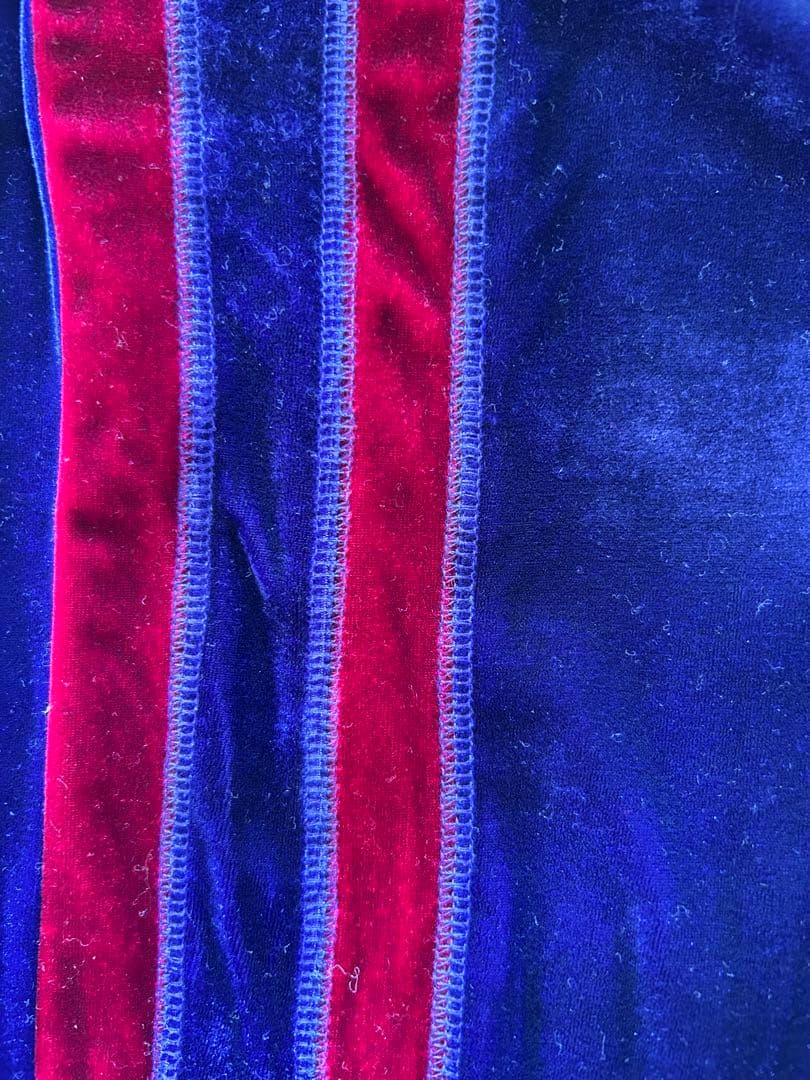 じゅ【RE.】ベロアラインパンツ アールイードット　仲里依紗