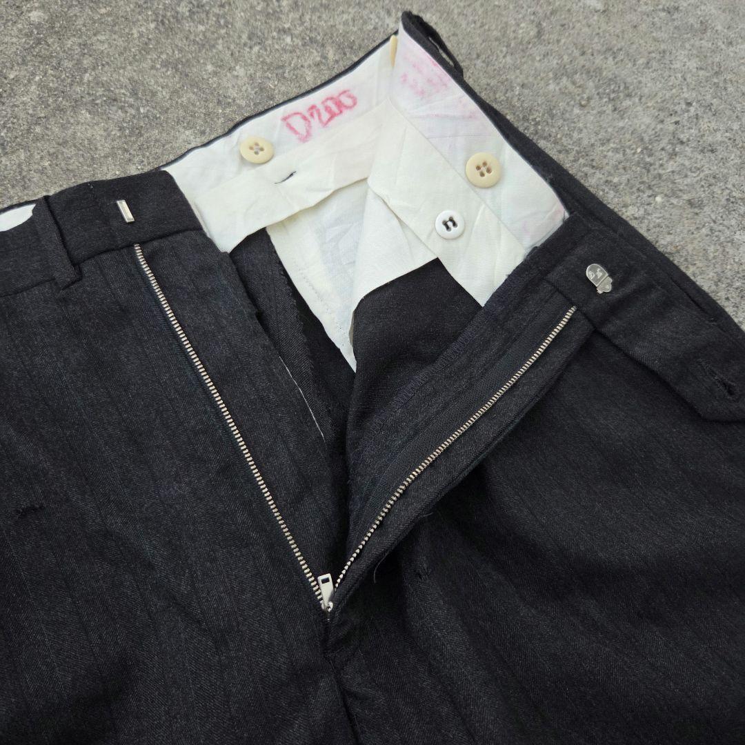 50s 60s usa ヴィンテージ　スラックス　ストライプ　ワイド　絣