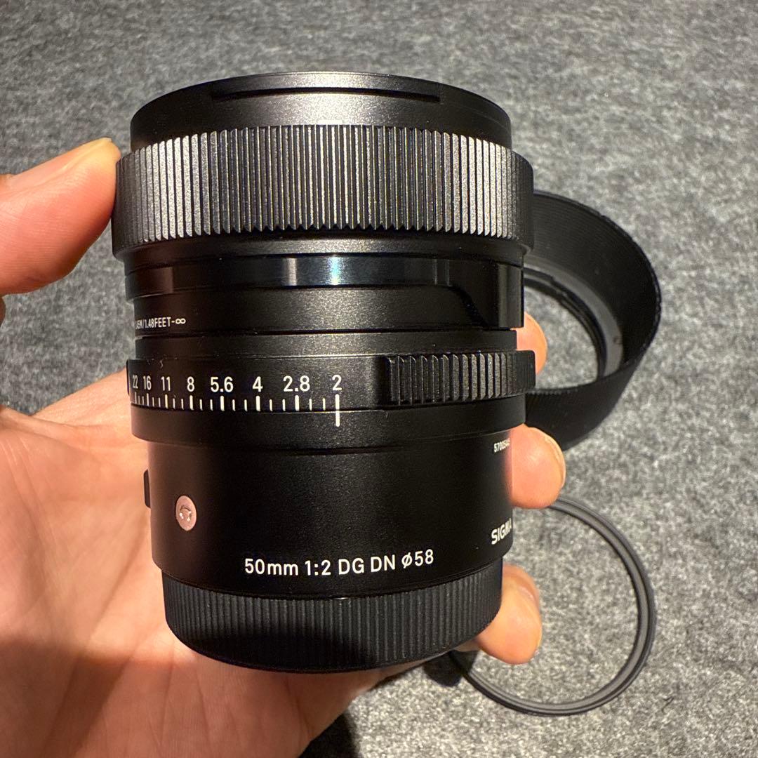 SIGMA 50mm F2 DG DN レンズ　eマウント