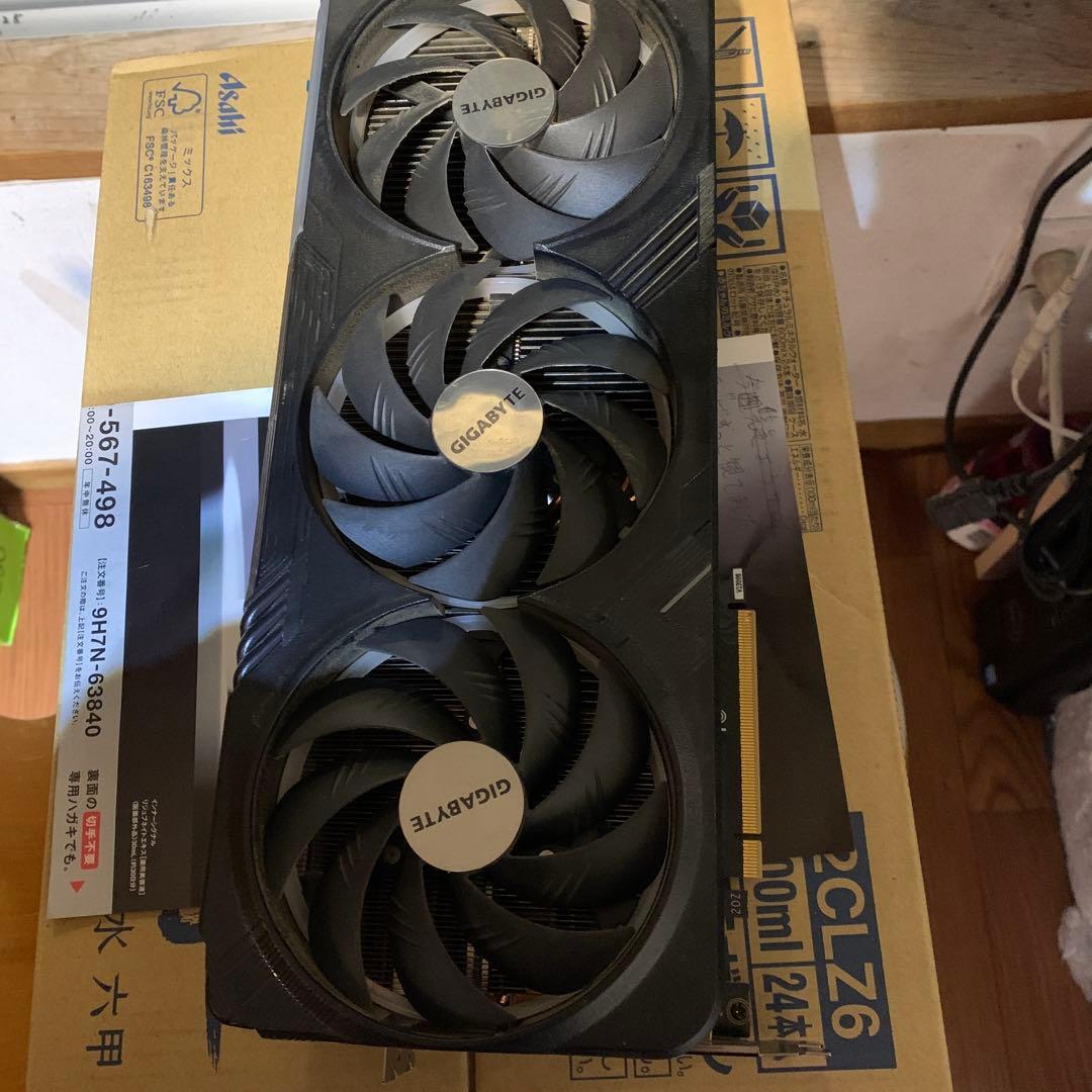 GIGABYTE GEFORCE RTX 型番不明。ジャンク品