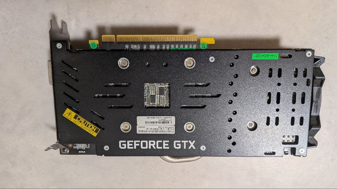 NVIDIA GeForce GTX1060 6GB ジャンク品