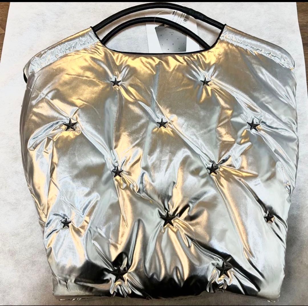 ボールアンドチェーン ETOILE エトワール シルバー中綿バッグ　新品未使用