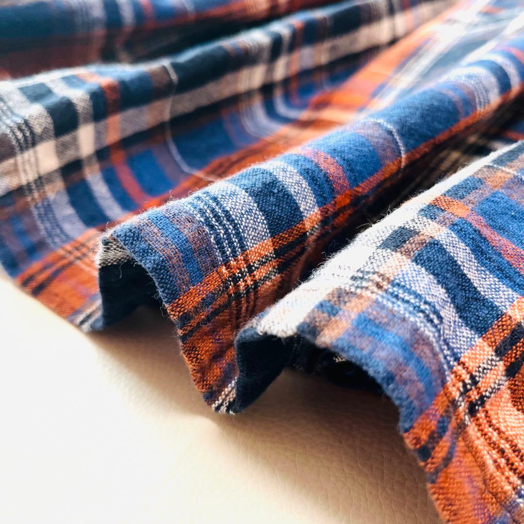 ソウルベリー はちみつ堂の冬のマドラスチェックなワンピース ゆったり 4L