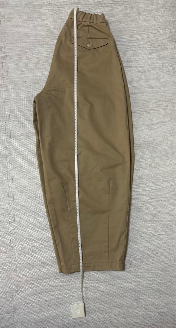 【Nala】Cocoon chino ナラ　チノパン(丈詰め済)