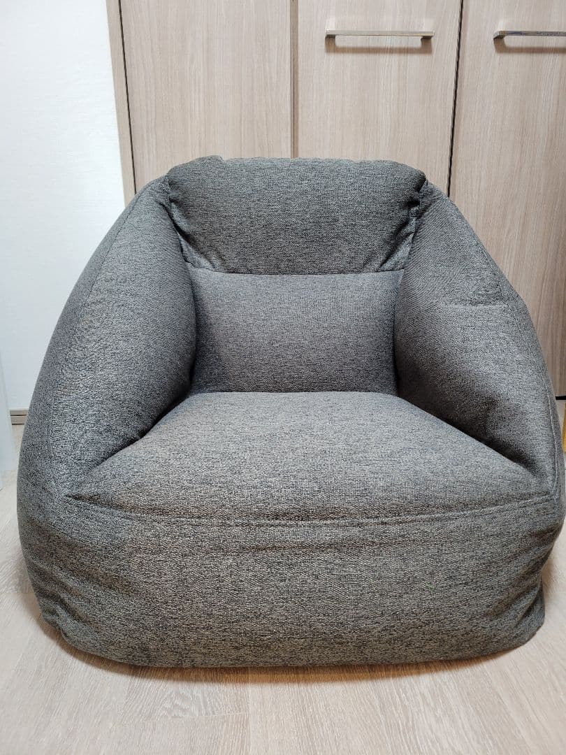 無印良品 空気でできたソファ チャコール