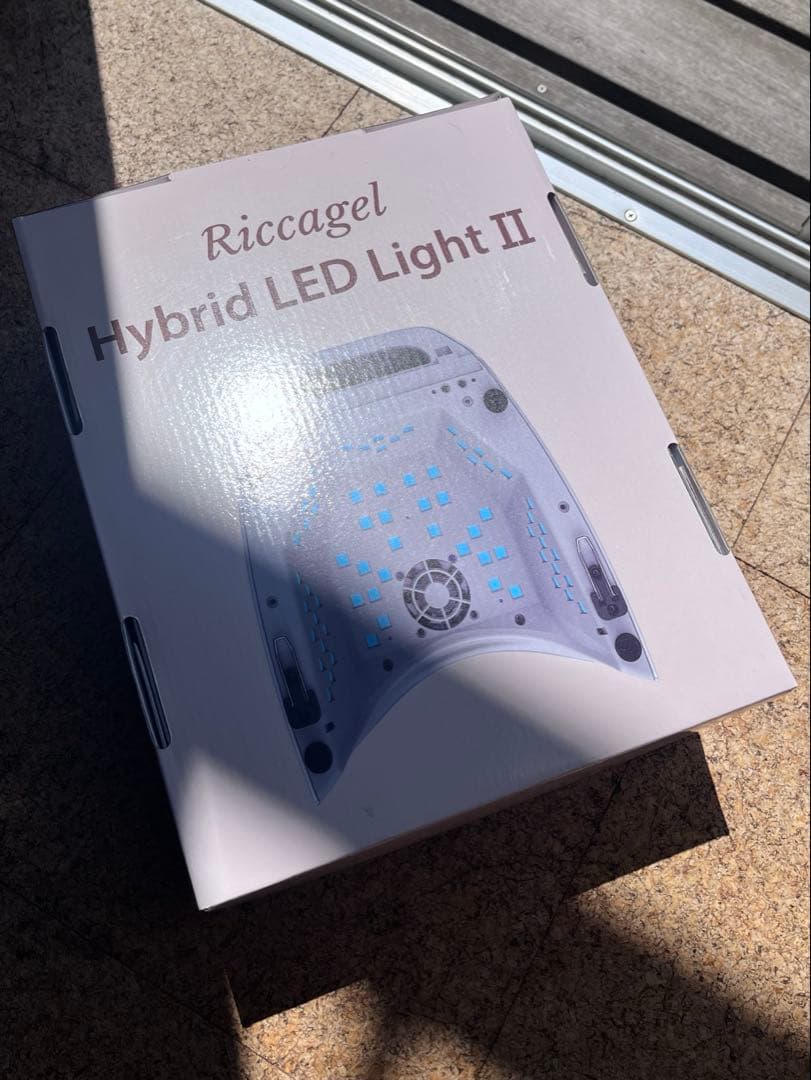 【ネイルライト】Ricca gel ハイブリッドLEDライトⅡ（即日発送可能）