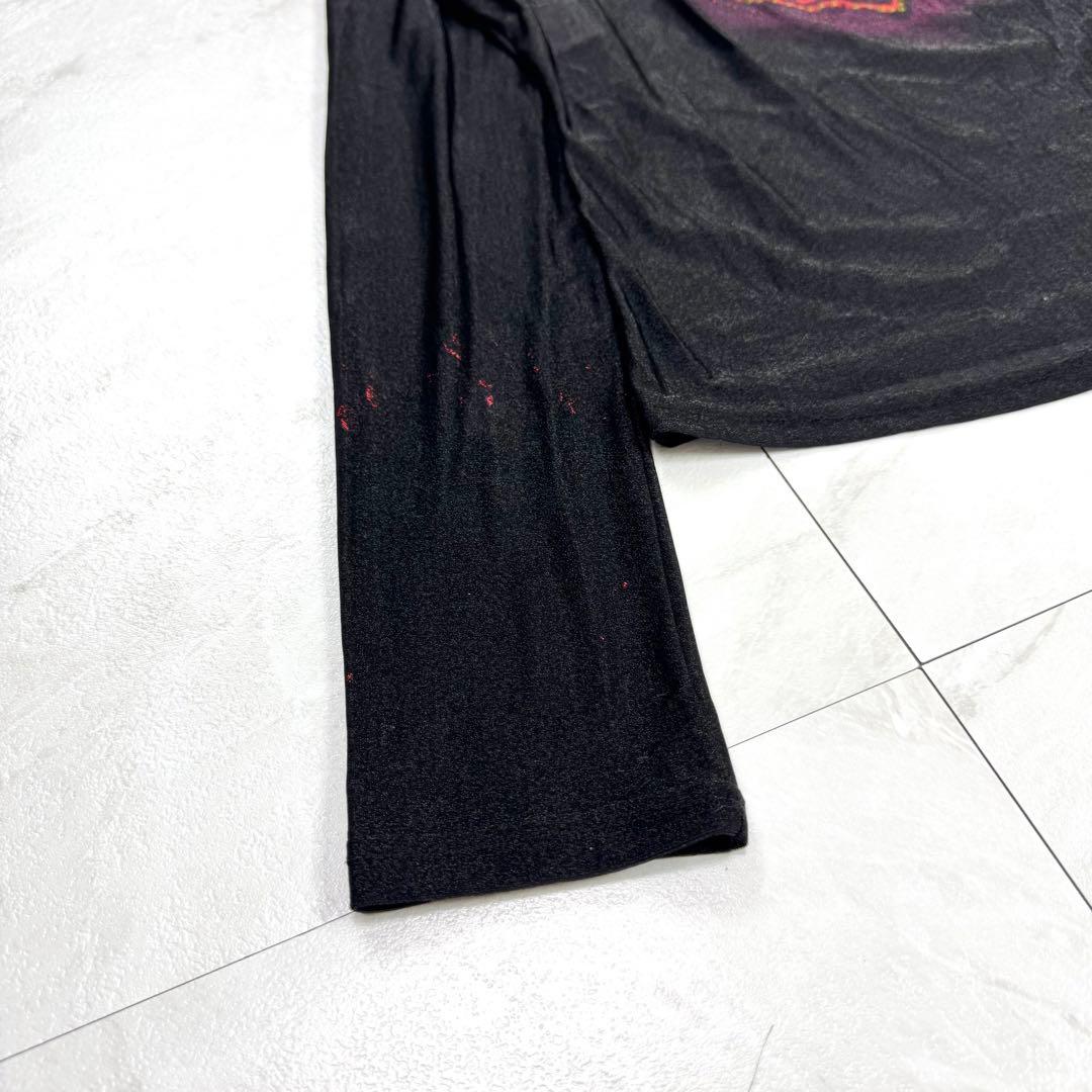 ジャンポールゴルチエ シアー 異素材 ハイネック カットソー ペイズリー 38