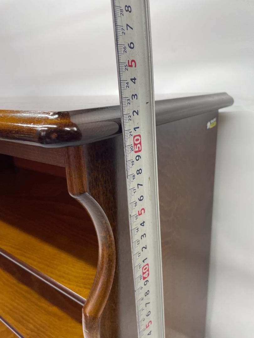 r*s様 karimoku ダークブラウン シェルフ 3段　09c80