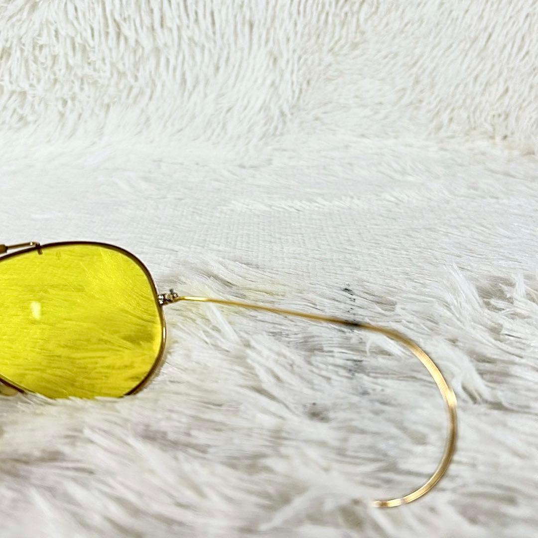 木村拓哉さん着用　Ray-Ban　シューター　ボシュロム　刻印　イエローレンズ