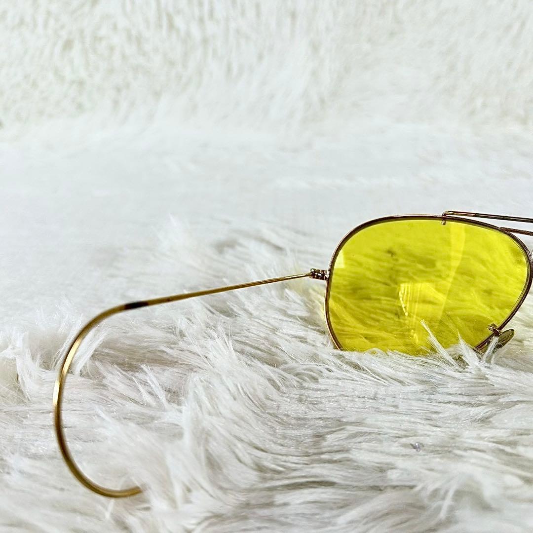 木村拓哉さん着用　Ray-Ban　シューター　ボシュロム　刻印　イエローレンズ