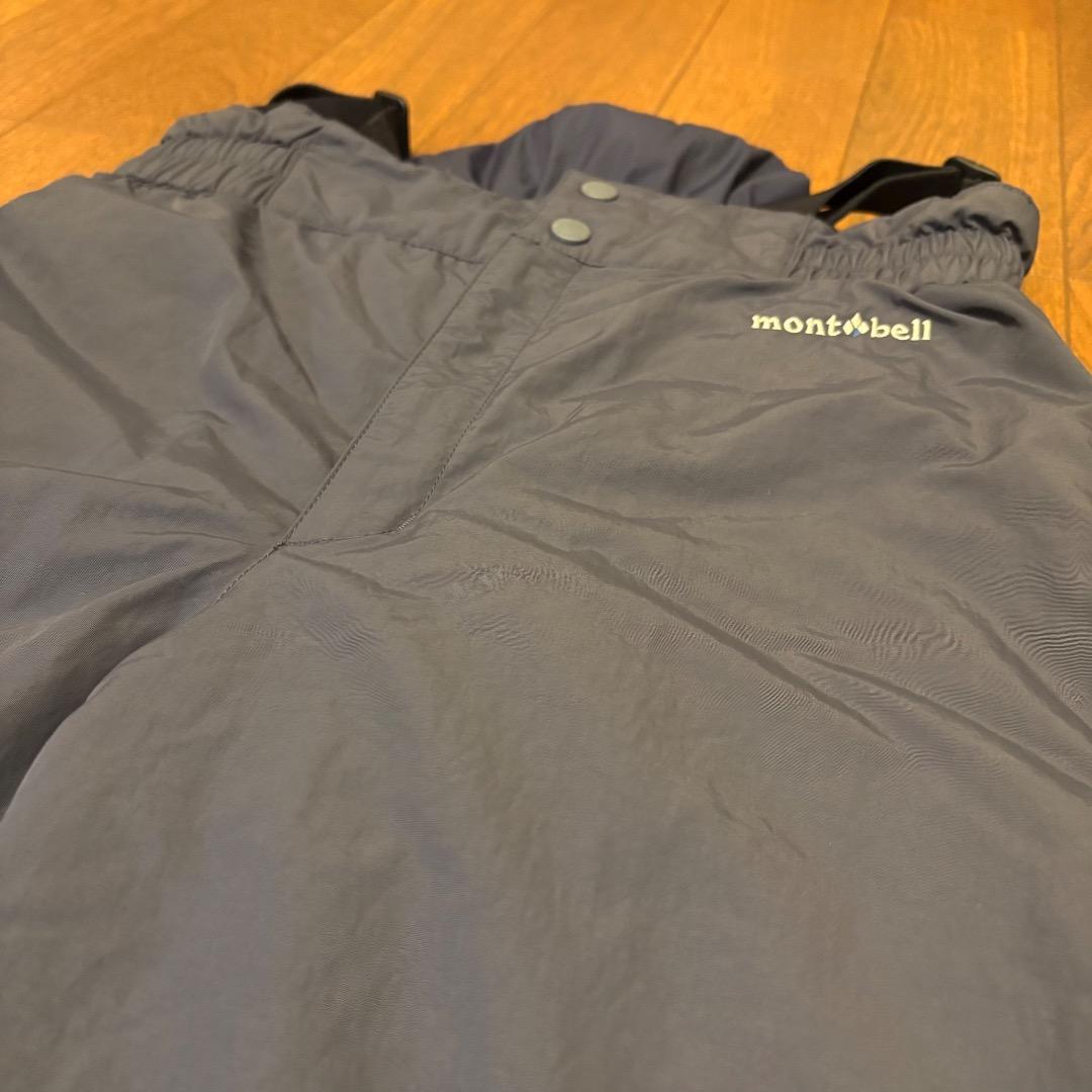 モンベル　パウダーライト ジャケット ビブ 上下セット 160cm