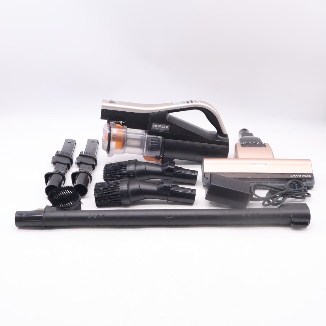 日立 掃除機 ラクかる スティッククリーナー PV-BL3J シャンパンゴールド