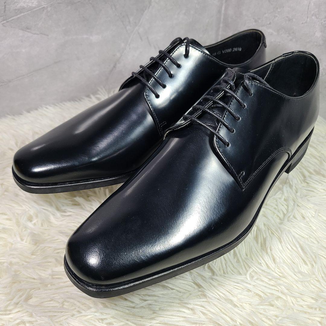 新品【REGAL】リーガル　V200　プレーントゥ　ビジネスシューズ　ブラック