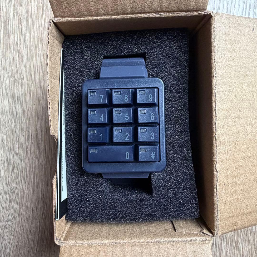 時計 Click keypad watch