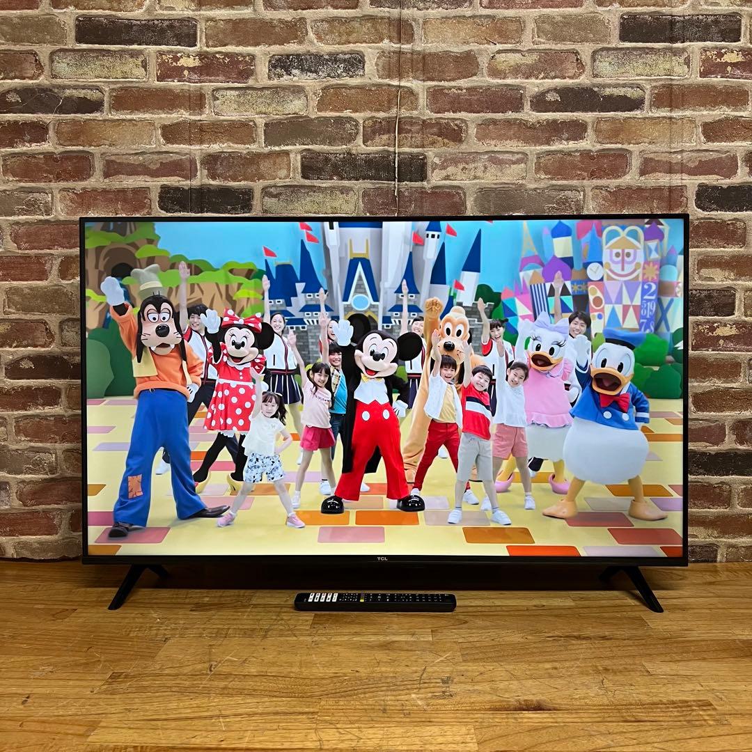 TCL 43V型 4K液晶テレビ Google TV 43P635 2022年製