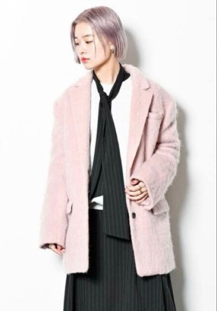 CITYSHOP SHAGGY SINGLE ジャケット ピンク