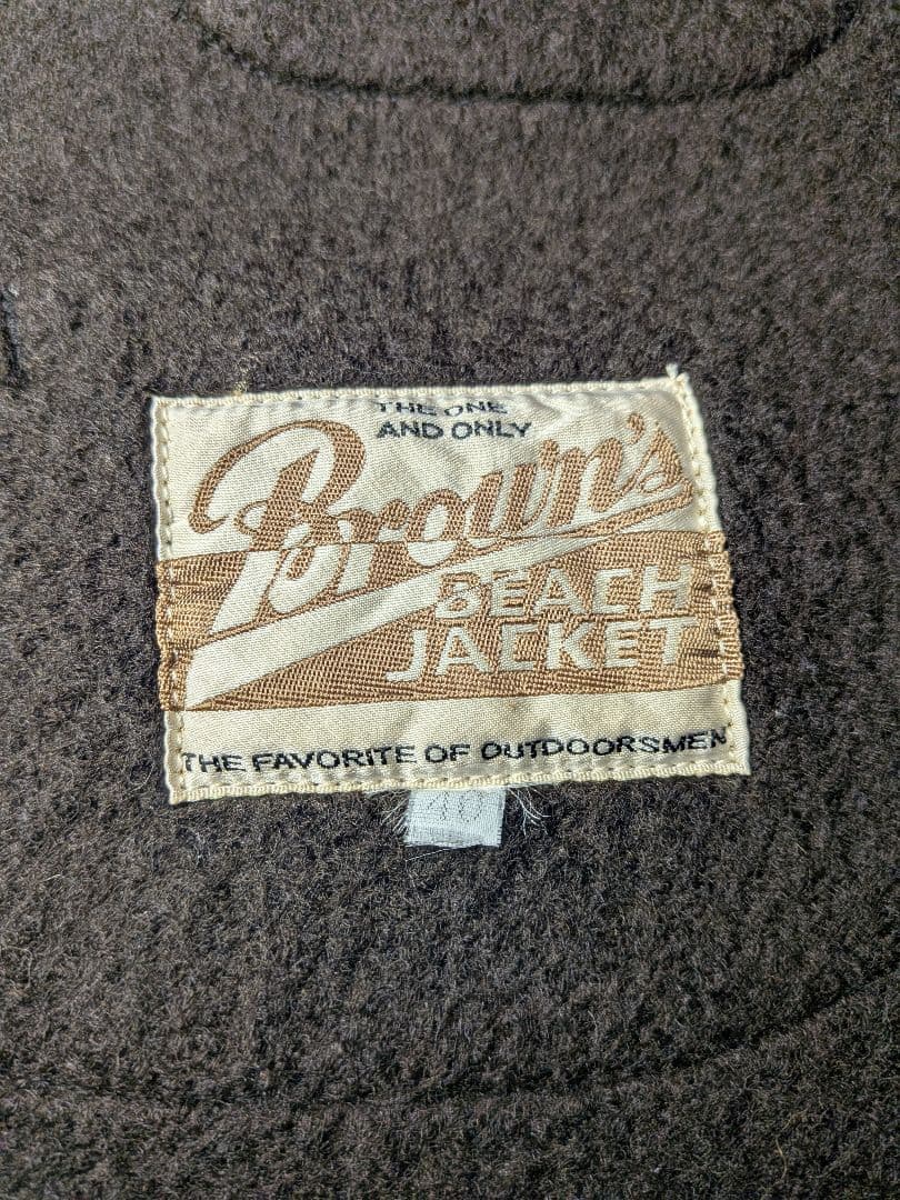 【ボタン難有り】フルカウント ブラウンズ ビーチクロス ベスト 40