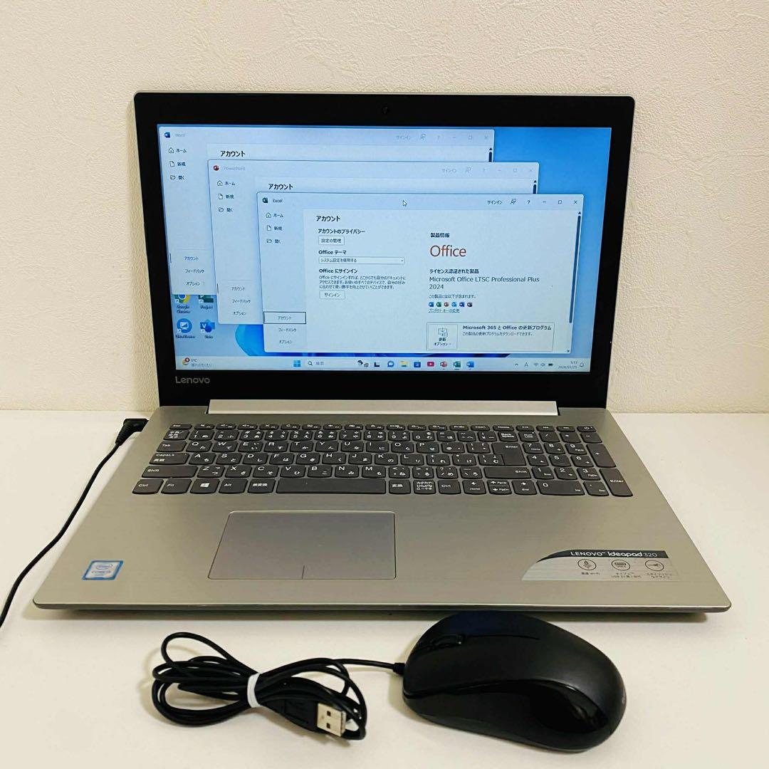 Y65 LENOVOノートパソコンSSDメモリ12G大容量高速Windows11