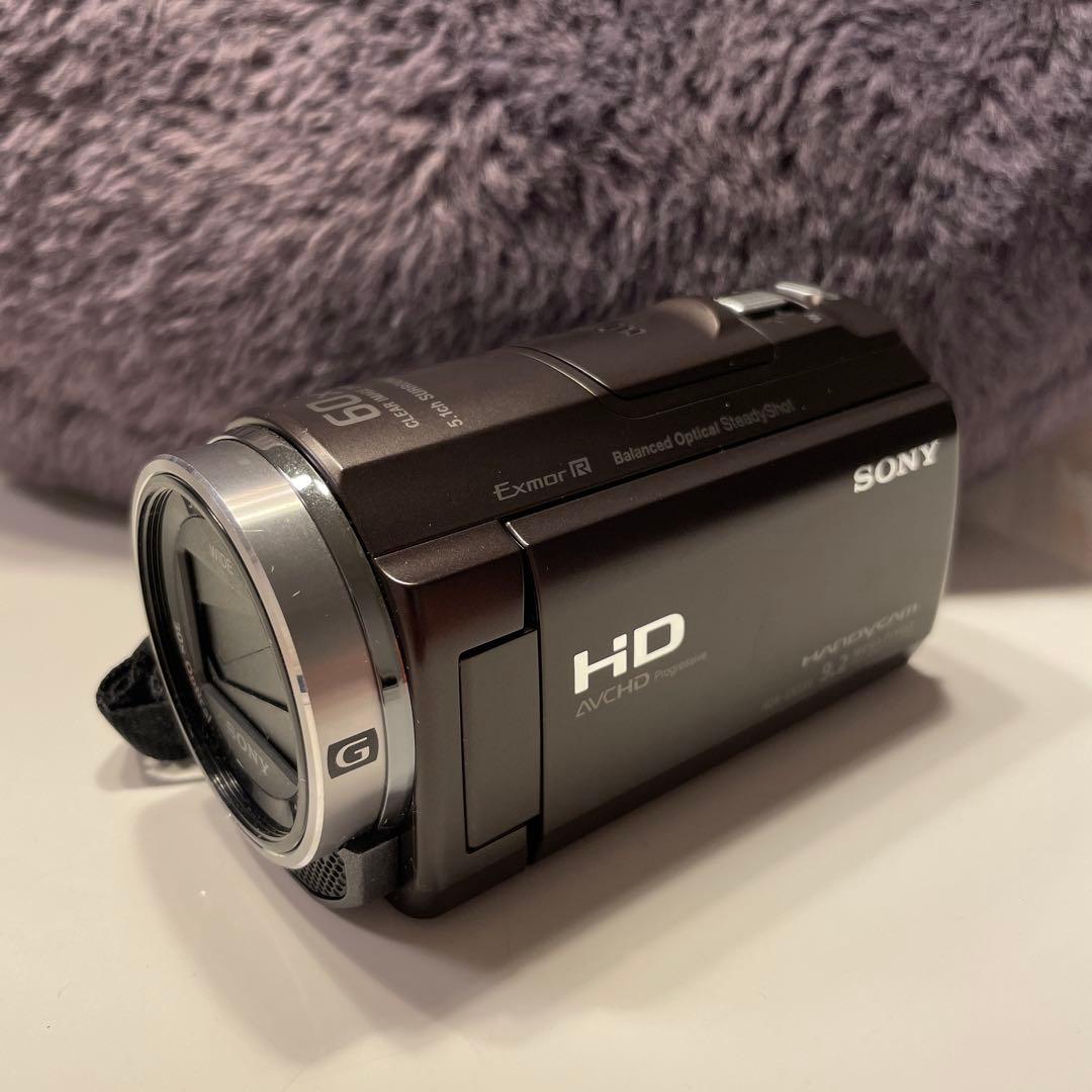 【美品】SONY HDR-CX535 ハンディカム 本体(バッテリー2個付き)