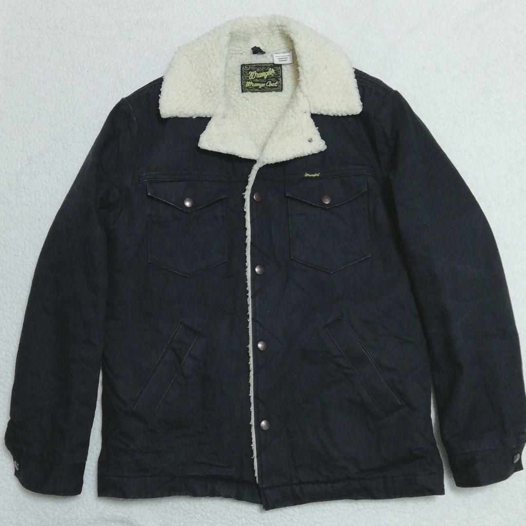 ワコマリア☓ラングラー裏地ボア ブラックデニムジャケット(L)