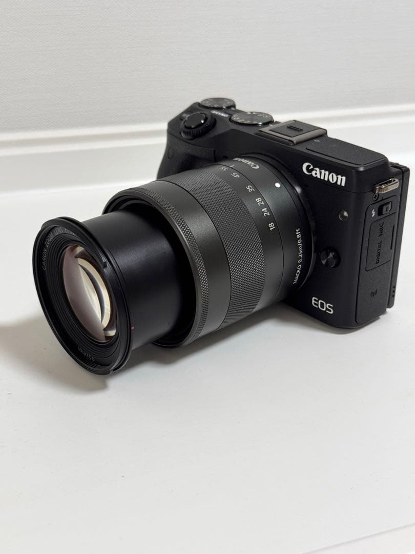 Canon EOS M3 ボディブラック 18-55ミリレンズ EVFキット