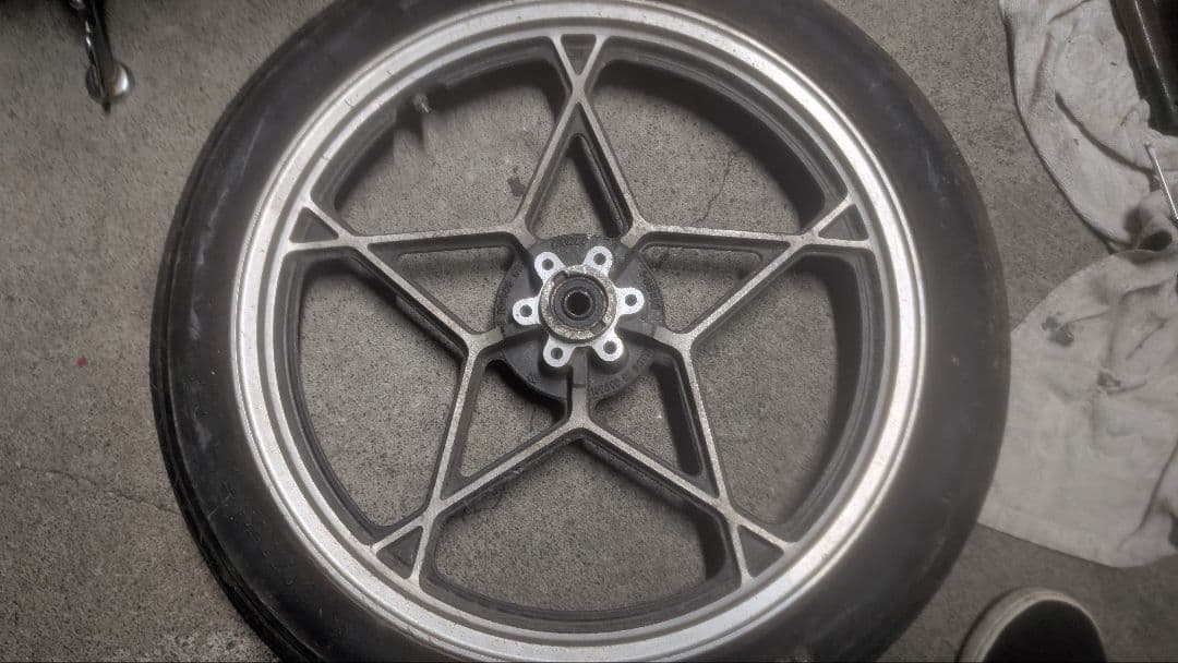 GSX400F GS400 GT380 GSX400E ダブルディスク