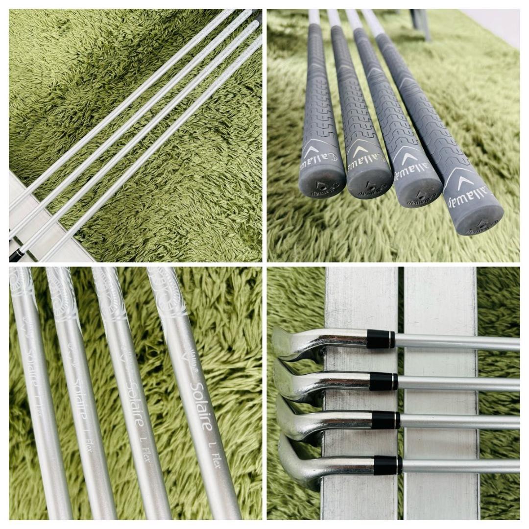 キャロウェイ ソレイル 8本セット レディースゴルフ 初心者 入門 大人気 現行