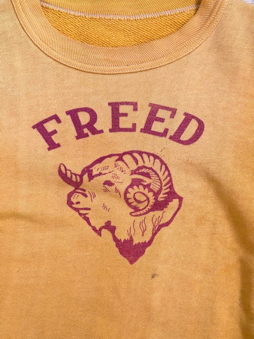 50s セットイン　ヴィンテージスウェット　freed