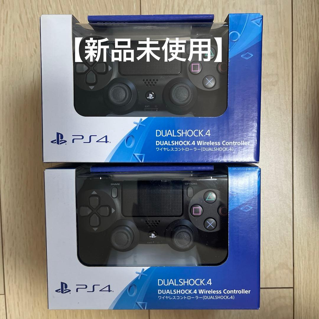 【新品未使用】PS4 コントローラー　ジェット・ブラック