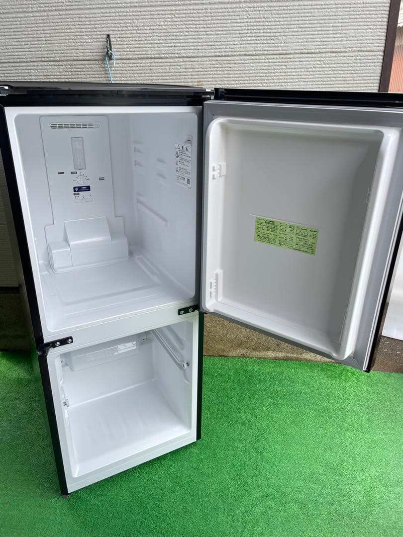 737美品✨ シャープ ガラストップ 左右つけかえどっちもドア 冷蔵庫 ブラック